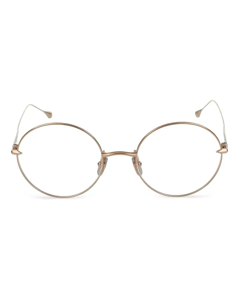 DITA Dita round-frame glasses - Gold Gold