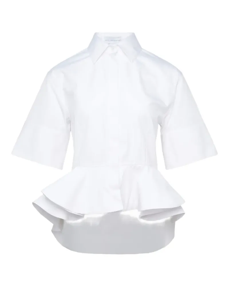 Stella McCartney Hemd mit Schößchen - Weiß Weiß