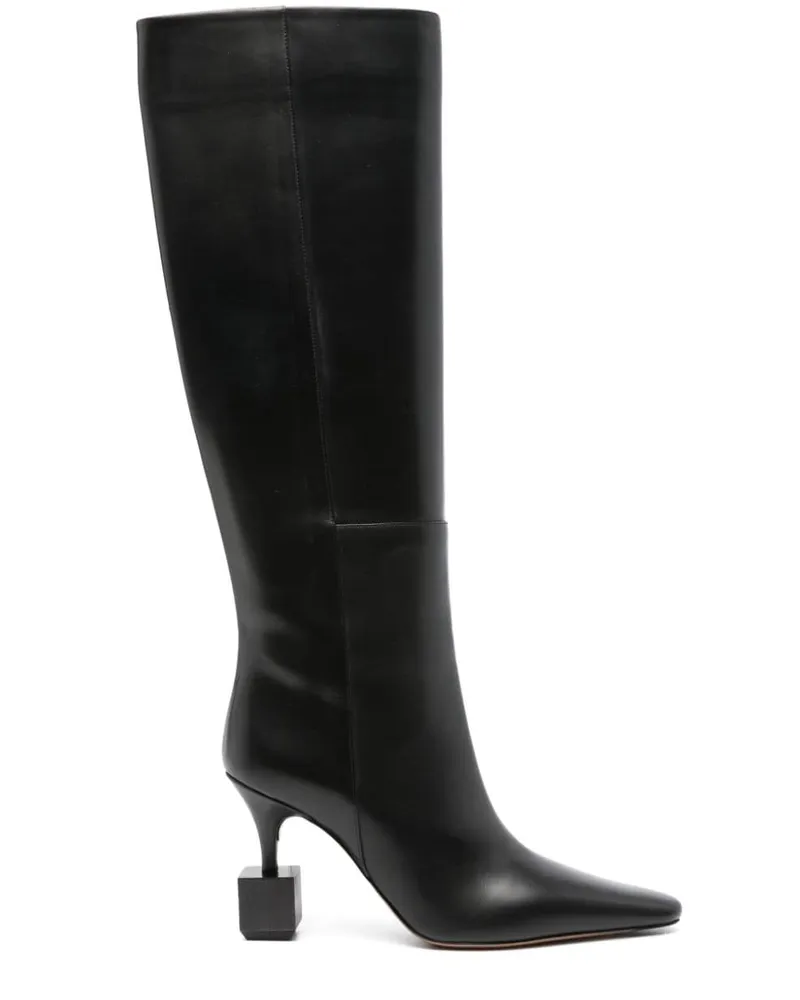 Jacquemus Les Bottes Bisou Stiefel - Schwarz Schwarz