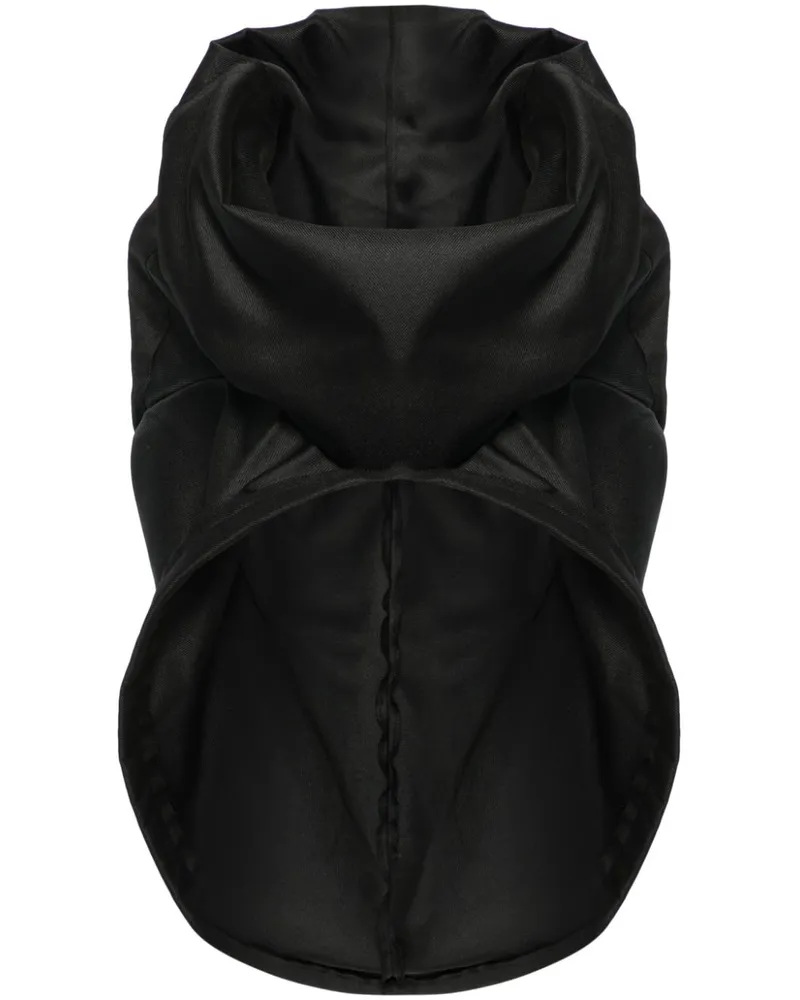 Comme des Garçons Klassische Kapuzenjacke - Schwarz Schwarz