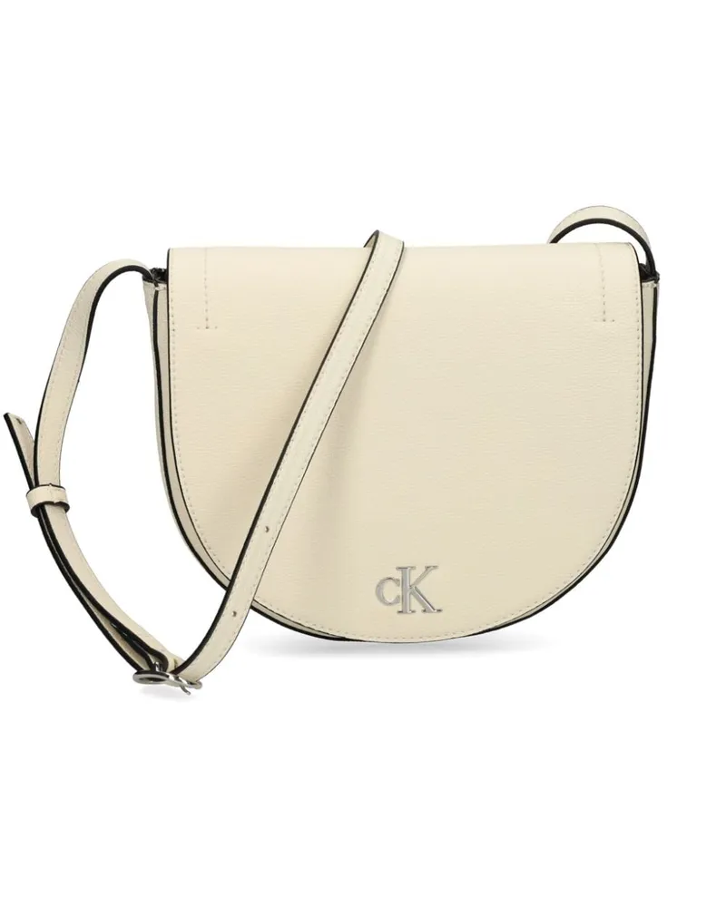 Calvin Klein Minimal Monogram Umhängetasche - Nude Nude