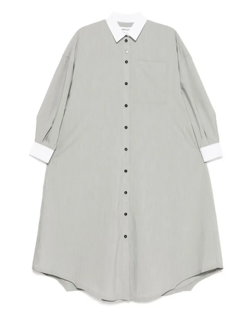 ENFÖLD Cleric Hemdkleid - Grau Grau