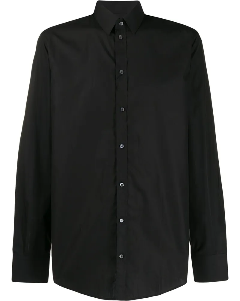 Dolce & Gabbana Klassisches Hemd - Schwarz Schwarz