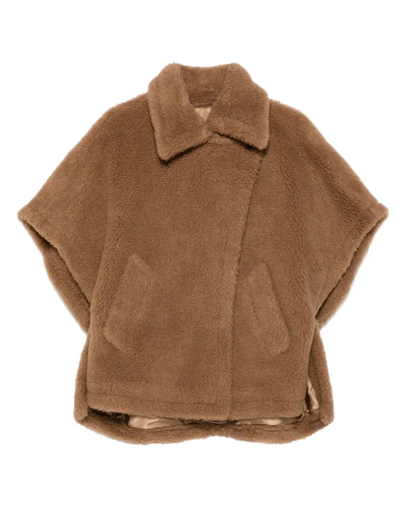 Max Mara Tebe Teddy-Cape - Braun Braun