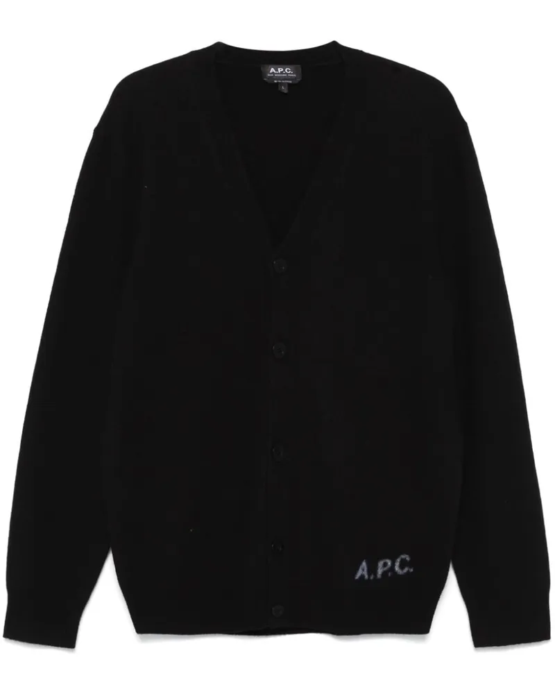 A.P.C. Kenny Cardigan Schwarz