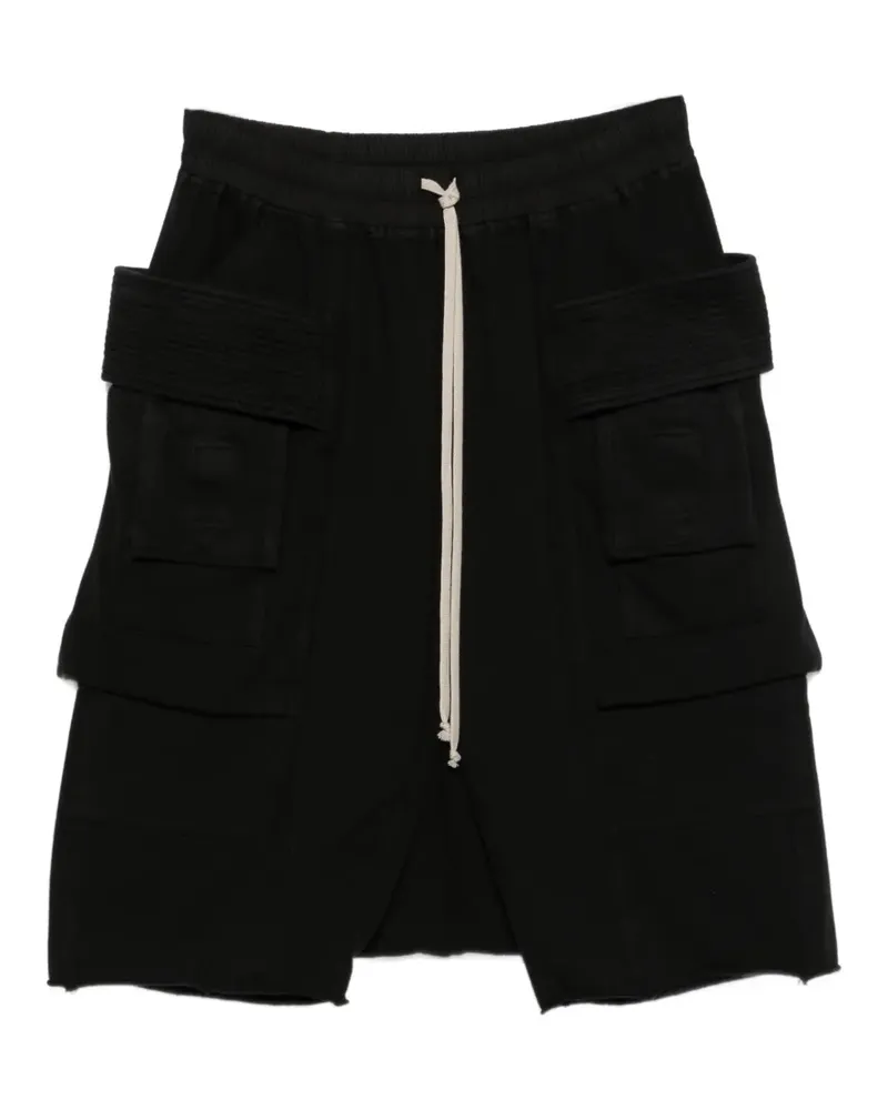 DRKSHDW by Rick Owens Creatch Shorts mit Kordelzug - Schwarz Schwarz