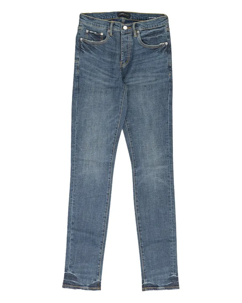 PURPLE BRAND coated slim-fit jeans - Blau Blau