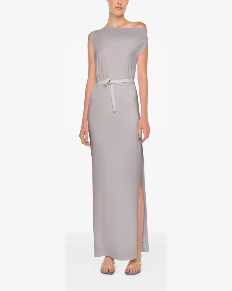 Norma Kamali Asymmetrisches Kleid - Grau Grau