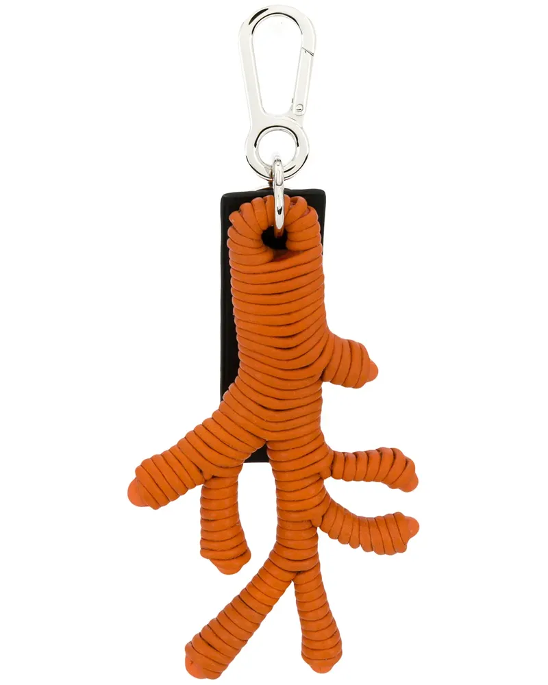 Loewe Anhänger in Zweigform - Orange Orange