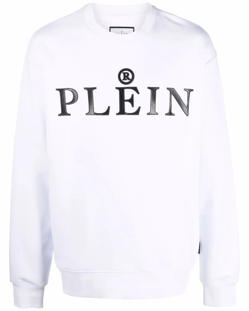 Philipp Plein Sweatshirt mit Rundhalsausschnitt - Weiß Weiß