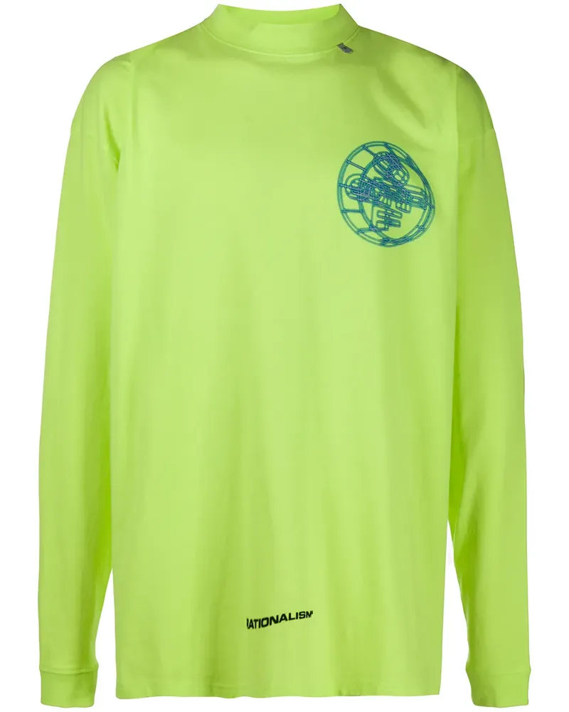 OFF-WHITE Rationalism' Sweatshirt - Gelb Gelb