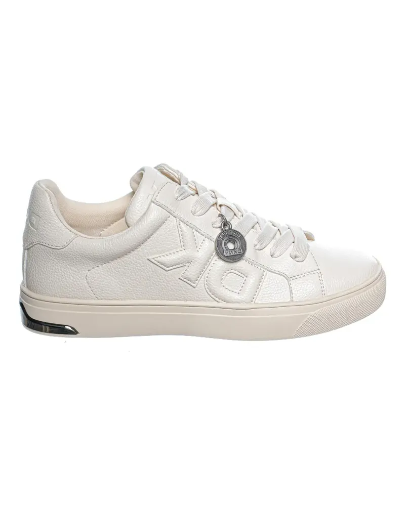 DKNY Aisling logo-embossed sneakers - Weiß Weiß