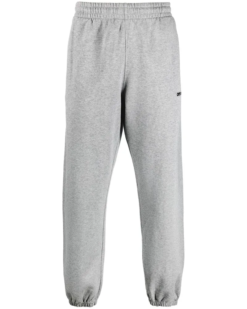 OFF-WHITE Helvetica Jogginghose - Grau Grau
