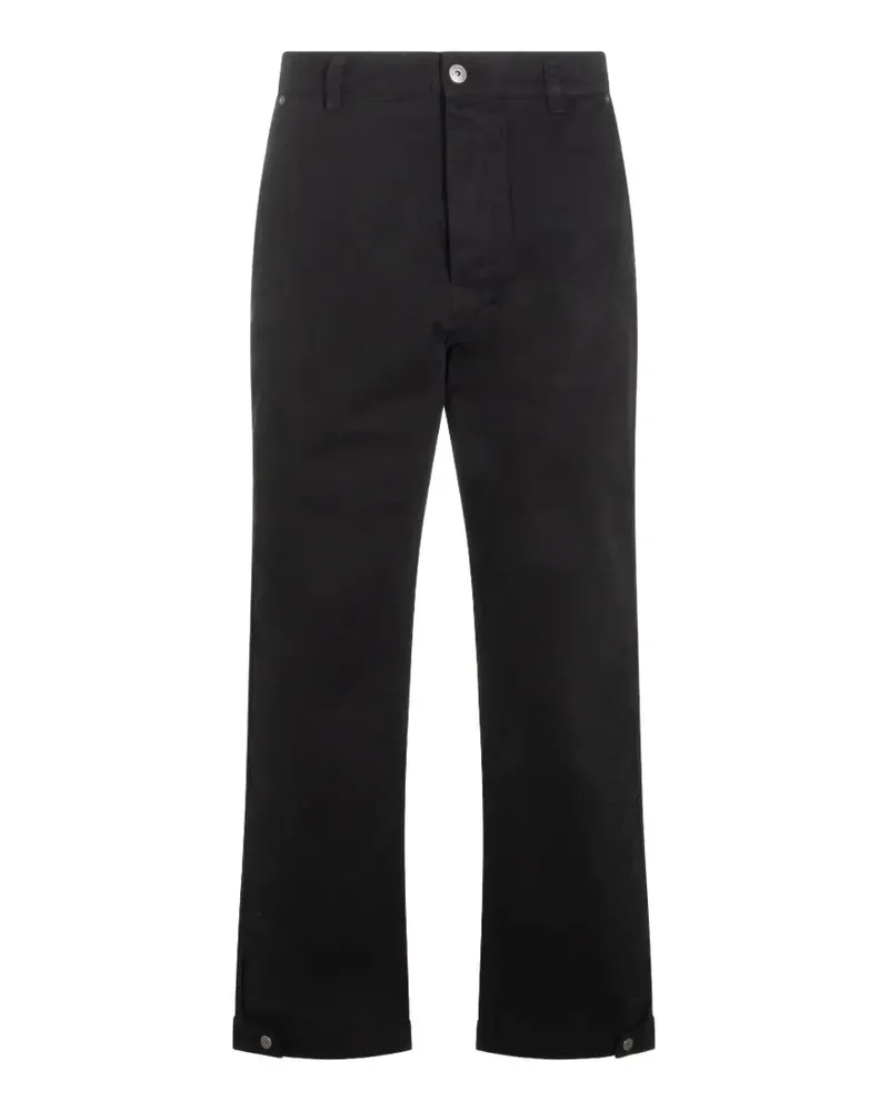 OFF-WHITE belt-loop trousers - Schwarz Schwarz