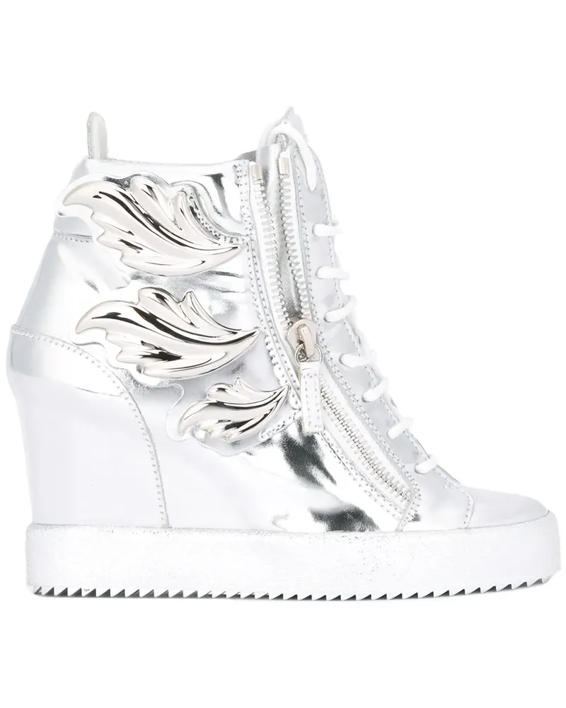 Giuseppe Zanotti Cruel' Wedge-Sneakers - Metallic Metallic