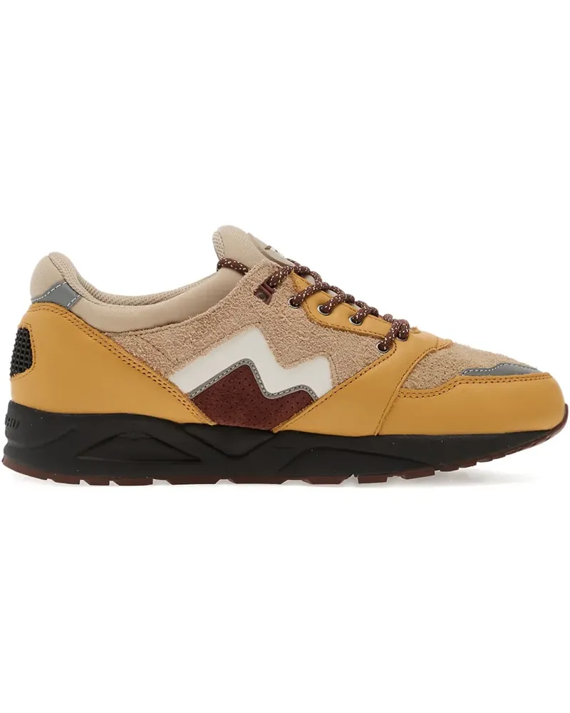Karhu Aria 95 Sneakers mit Zickzack-Detail - Gelb Gelb