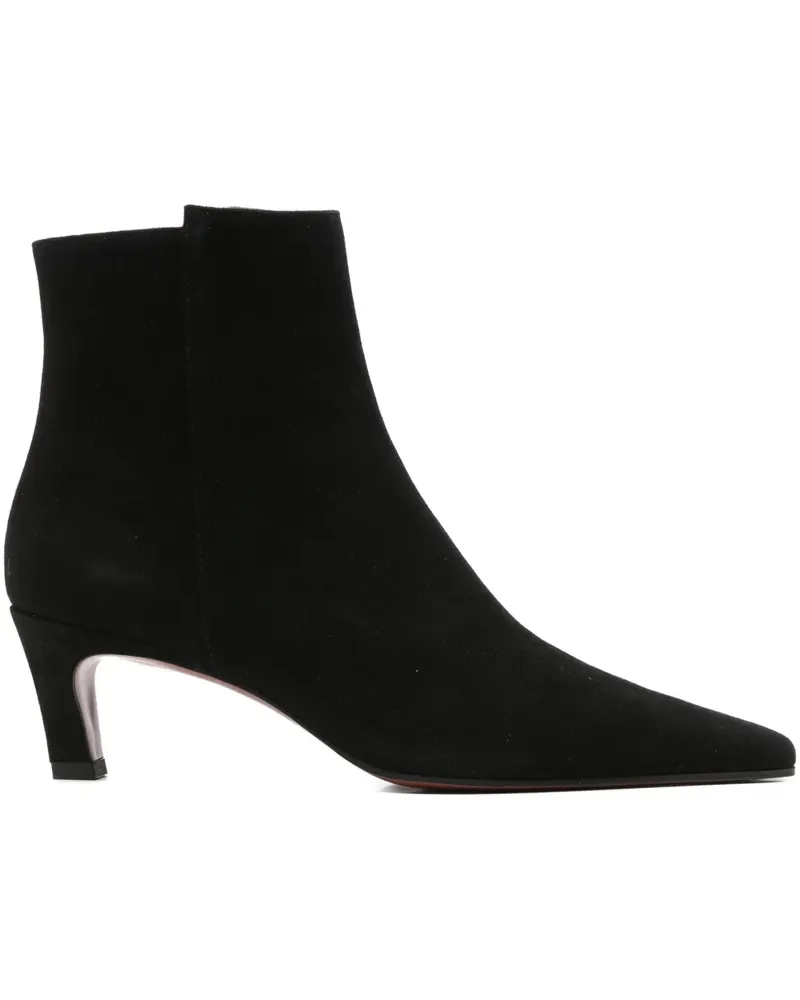 FESTA Milano Knöchelhohe Wildlederstiefel - Schwarz Schwarz