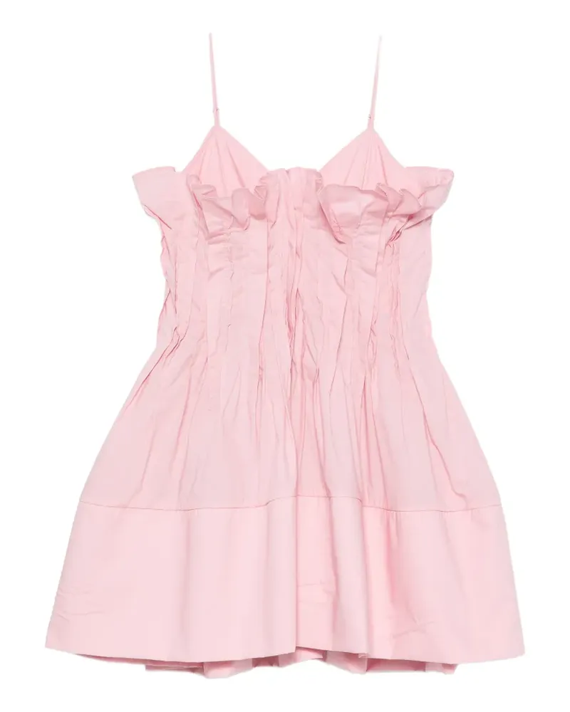 Marques ' Almeida ruffled-detail mini dress - Rosa Rosa