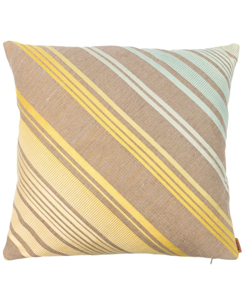 Missoni Home Gestreiftes Saint Remy Kissen 40x40 - Nude Nude