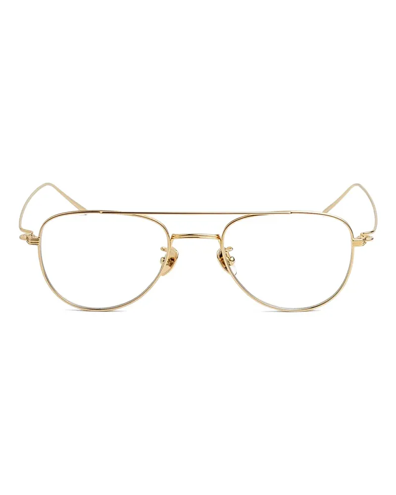 AKILA Echo pilot-frame glasses - Gold Gold