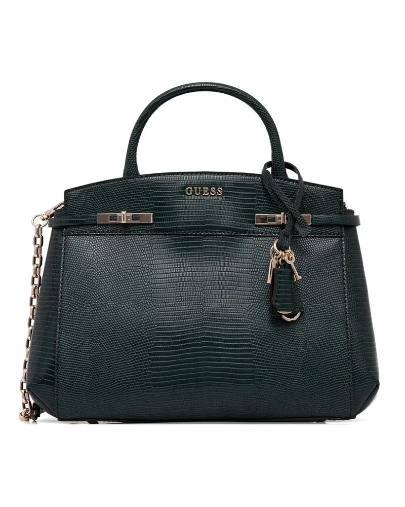 Guess Melinda logo-plaque tote bag - Grün Grün