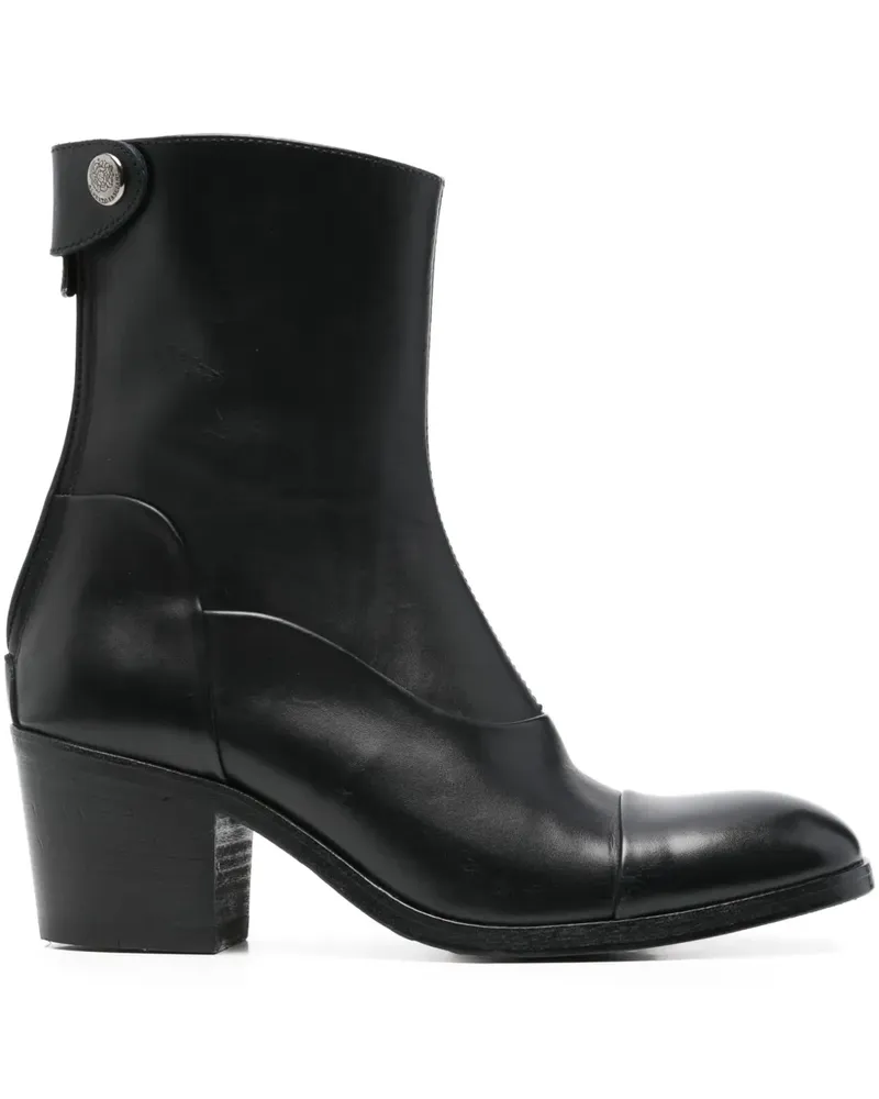 Alberto Fasciani Stiefel mit Blockabsatz 55mm - Schwarz Schwarz