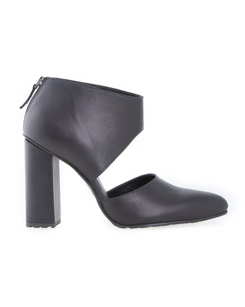 Sarah Chofakian Pumps aus Leder - Schwarz Schwarz