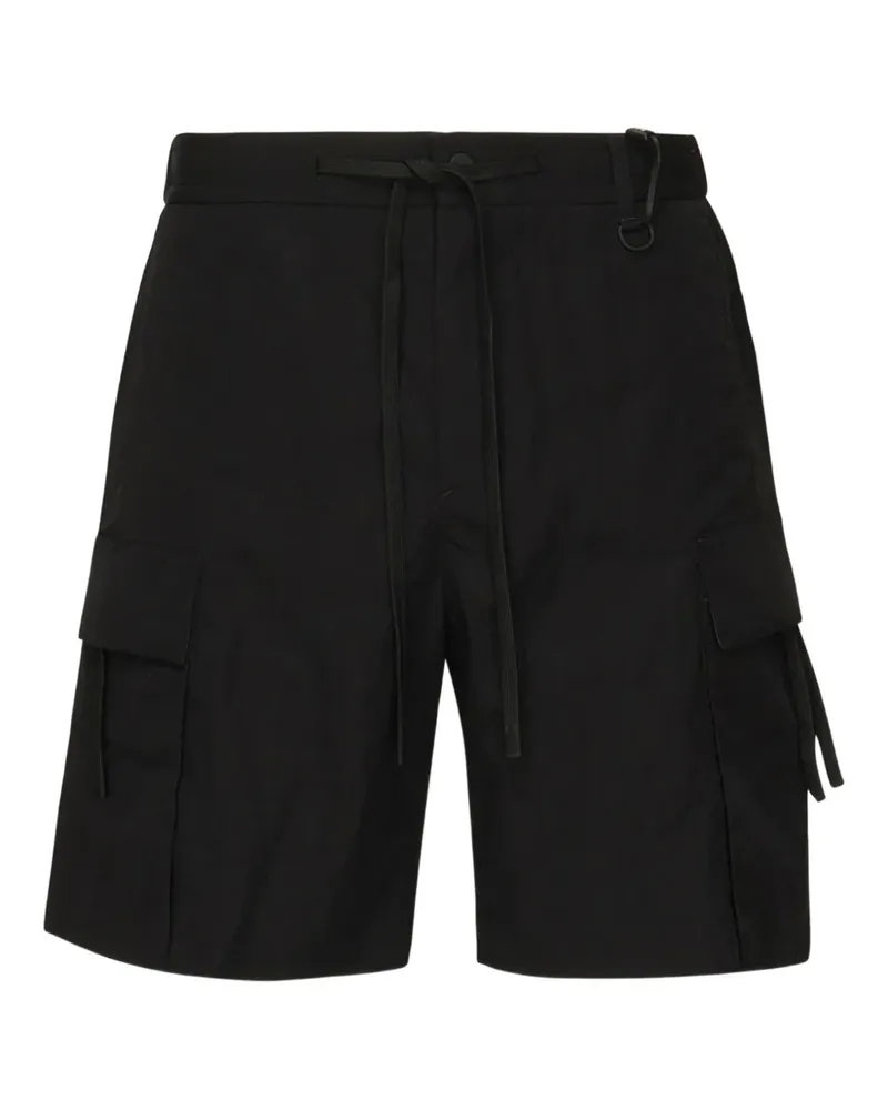 Herno Shorts mit aufgesetzten Taschen - Schwarz Schwarz