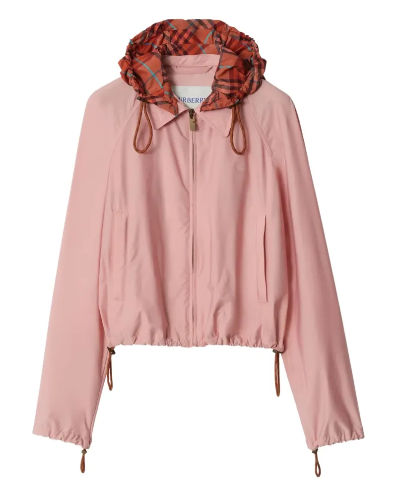 Burberry Jacke mit abnehmbarer Kapuze - Rosa Rosa