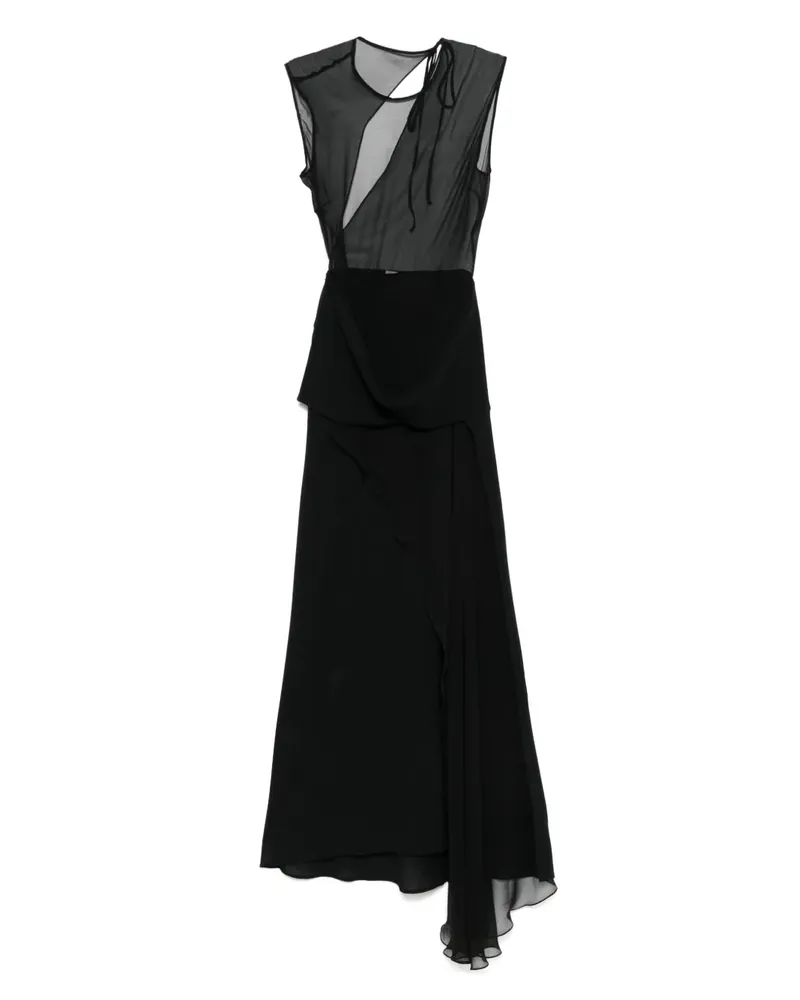 TOVE Esme Maxikleid - Schwarz Schwarz