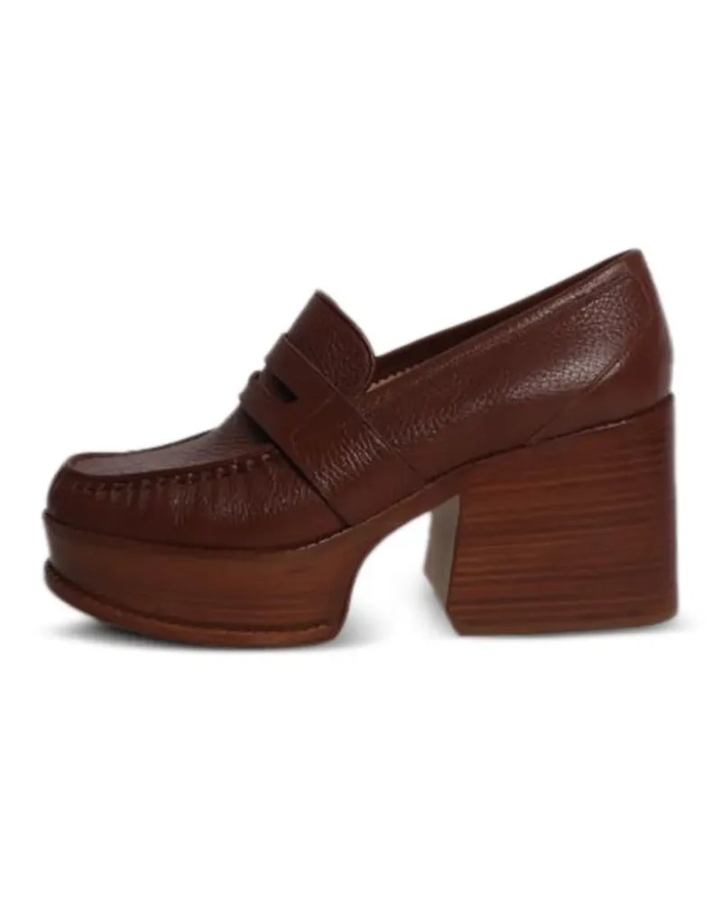 Gabriela Hearst Loafer mit Absatz - Braun Braun