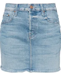 Mother The Vagabond Jeans-Minirock Blau