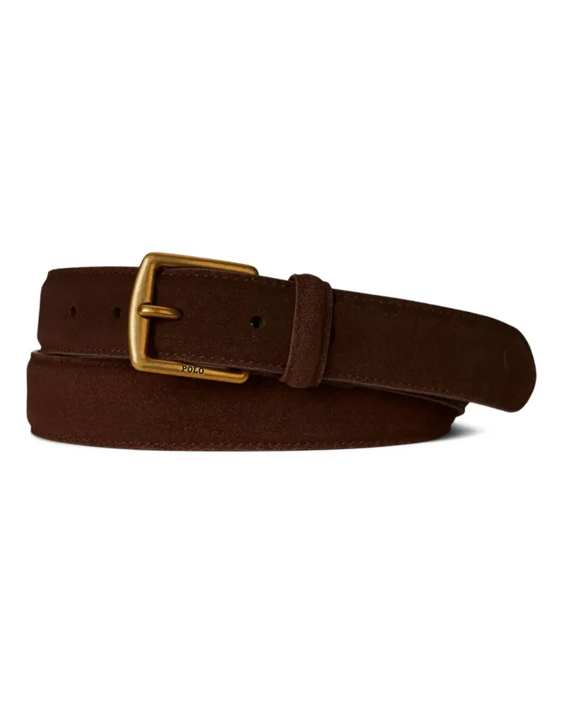 Ralph Lauren Gürtel aus Wildleder - Braun Braun