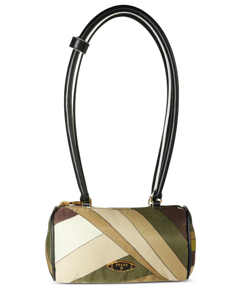 Emilio Pucci Mini-Tasche mit Iride-Print - Grün Grün