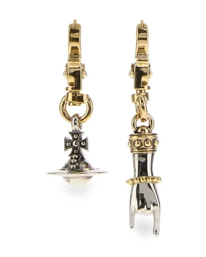 Vivienne Westwood Anatoly Orb Hängeohrringe - Gold Gold