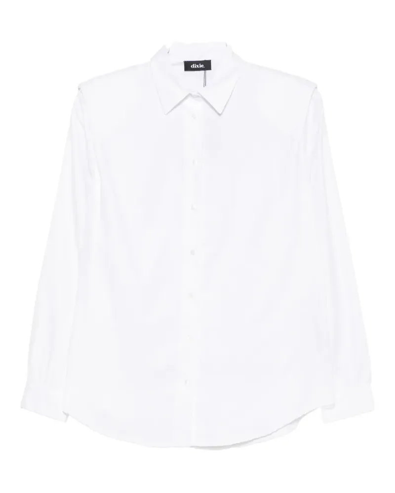 Dixie padded-shoulder shirt - Weiß Weiß