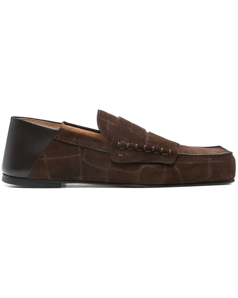 Jacquemus Les Mokassins Carre Mokassins - Braun Braun