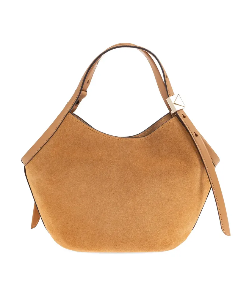 Kate Spade small Deco suede tote bag - Braun Braun