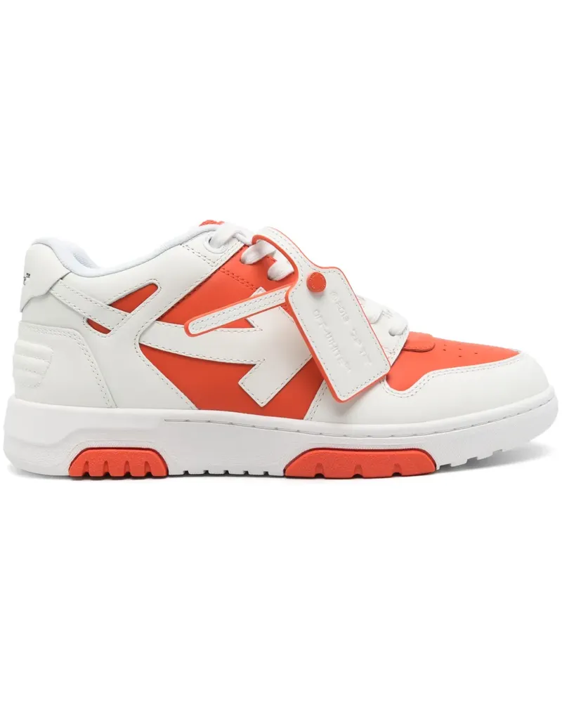 OFF-WHITE Out of Office Sneakers - 2001 ORANGE-WHITE 2001
