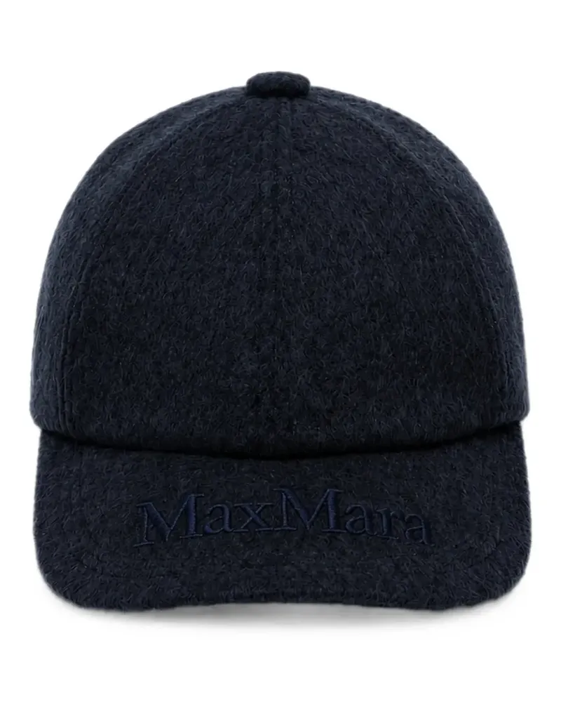 Max Mara logo-embroidered baseball cap - Blau Blau