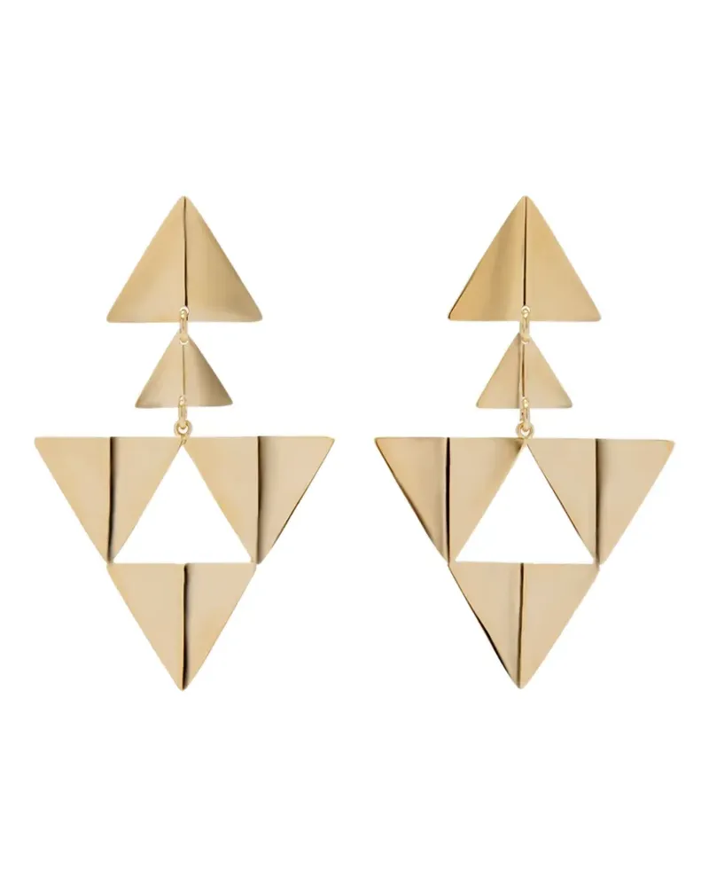 Isabel Marant Blair Triangel-Ohrringe - Gold Gold
