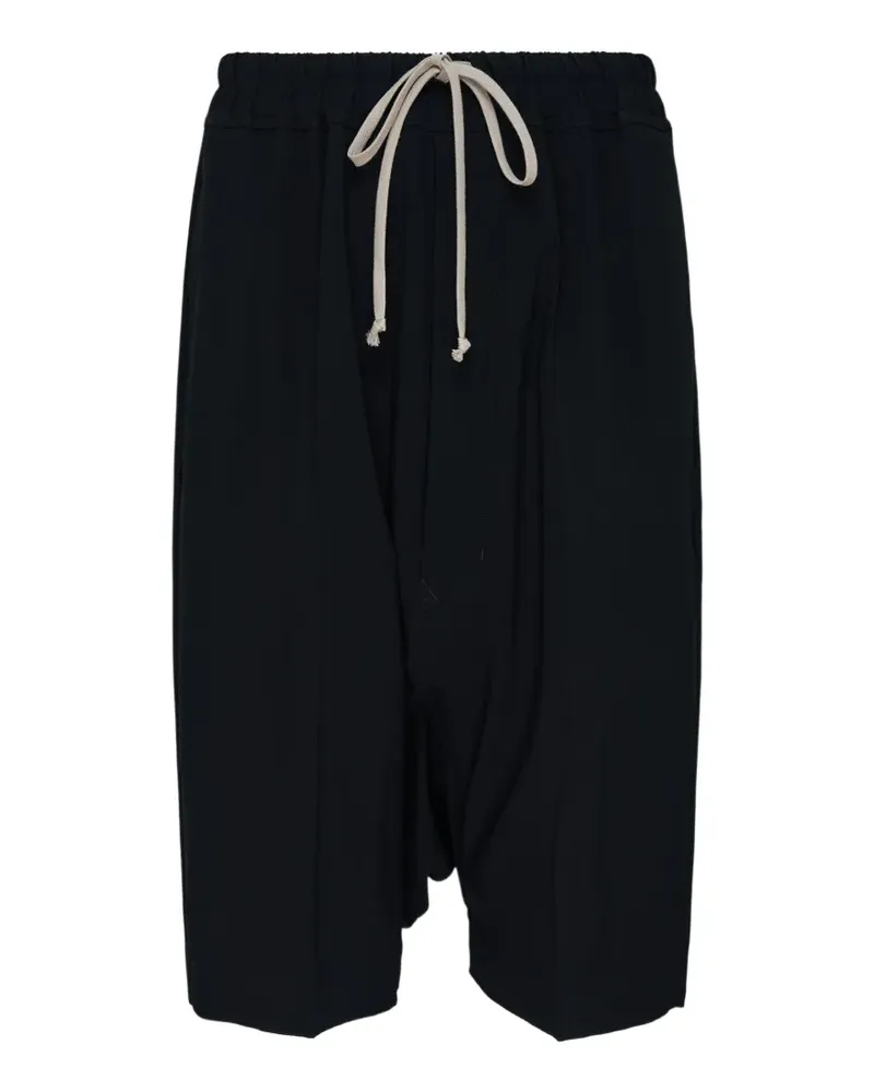 Rick Owens Pods drop-crotch shorts - Schwarz Schwarz
