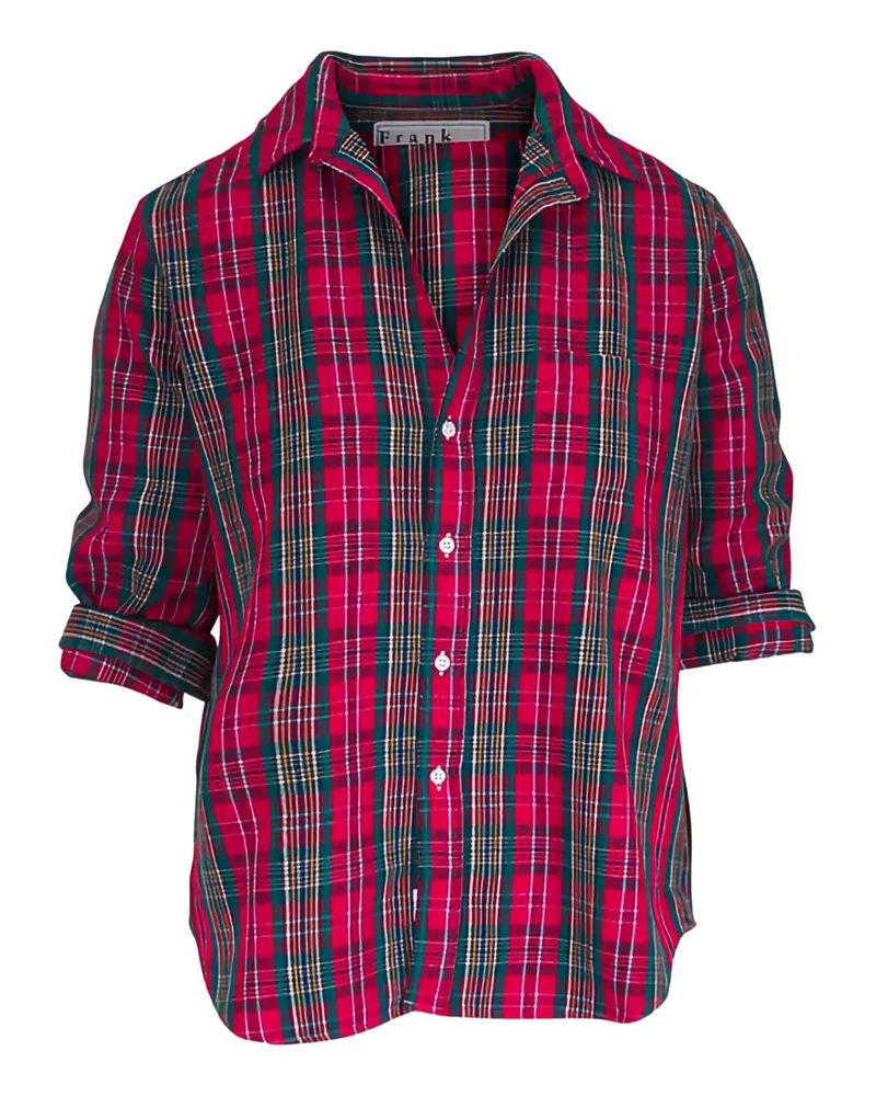 Frank & Eileen Hemd mit Karomuster - Rot Rot