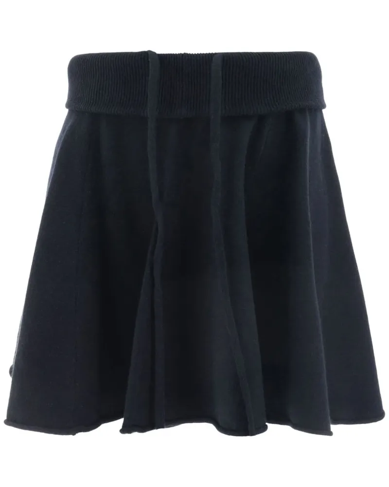extreme cashmere Gestrickter Minirock - Blau Blau