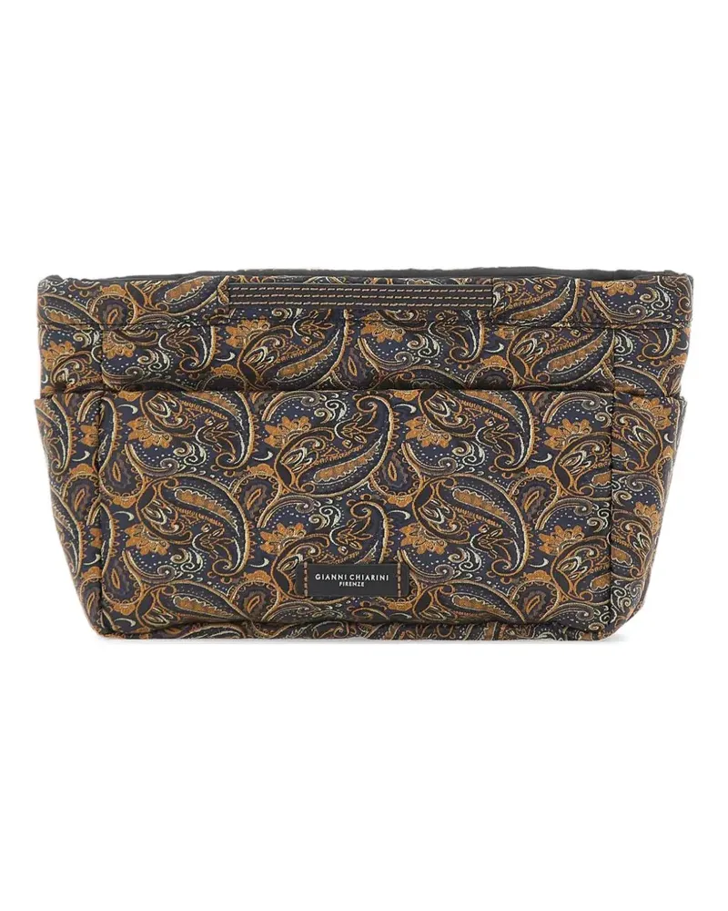 Gianni Chiarini Bags in Bag paisley-print clutch bag - Blau Blau