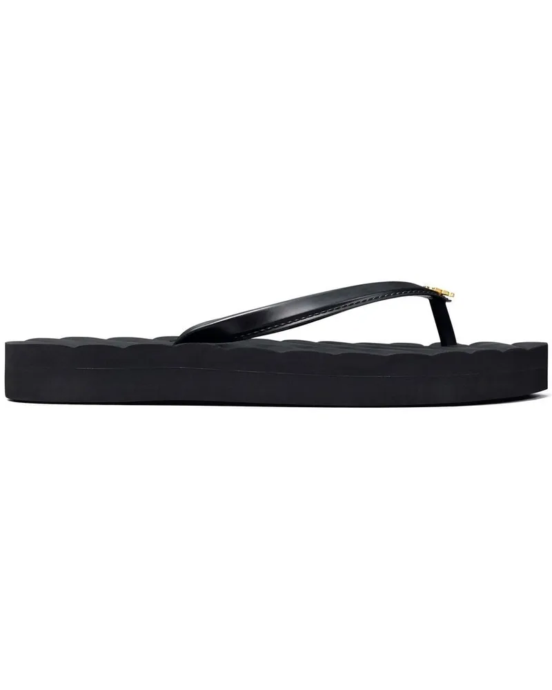 Tory Burch Kira Flip-Flops Schwarz