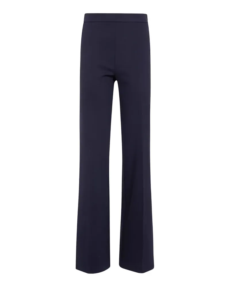 Twin-Set high-waisted flared trousers - Schwarz Schwarz