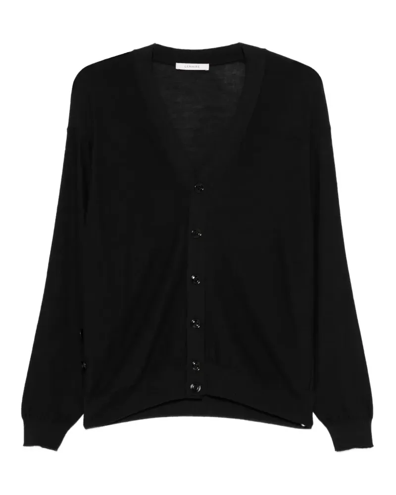 Christophe Lemaire Gewickelter Cardigan - Schwarz Schwarz