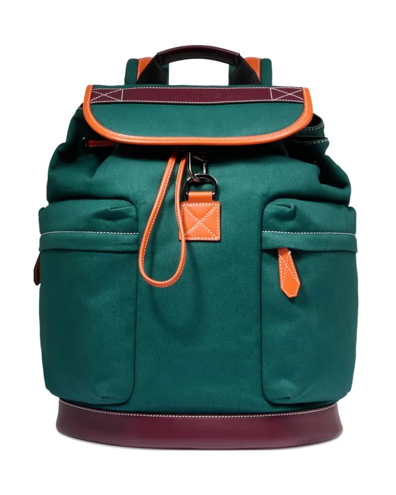 Lancel Escapade Rucksack mit Kordelzug - Grün Grün