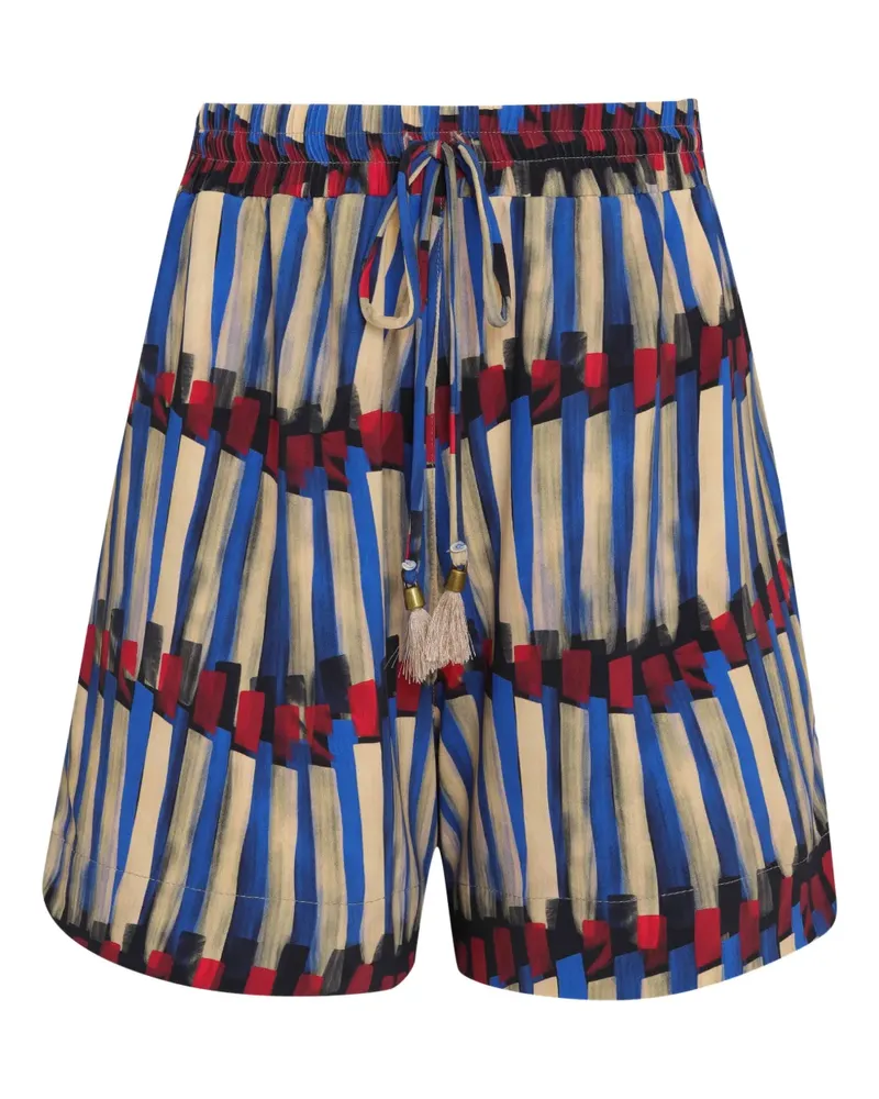 Lygia & Nanny Cannes striped shorts - Blau Blau